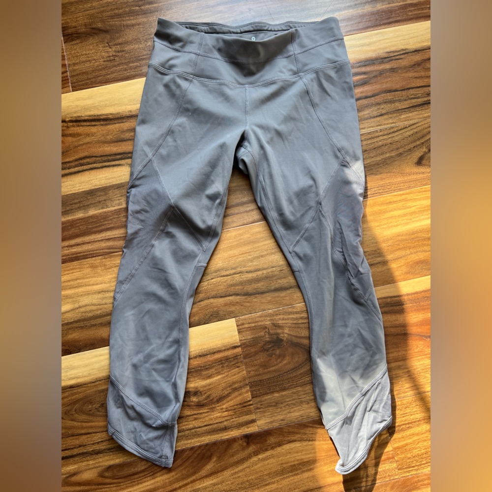 Athleta Grey Running/Yoga Pants